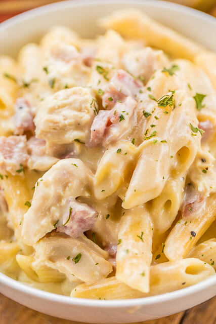 Pasta Poulet jambon